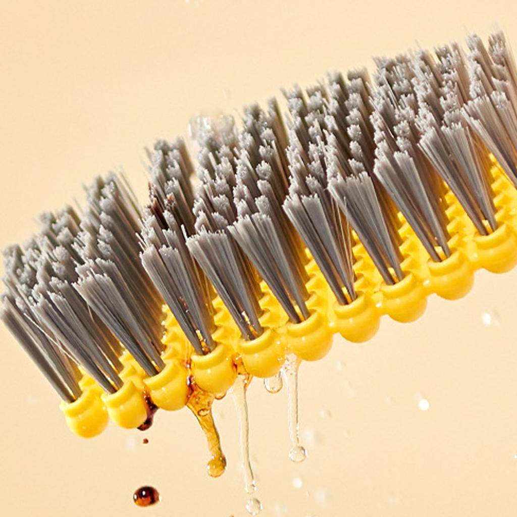 Bendable Toilet Brush Ergonomic Long Handle Multipurpose Toilet Bowl Brush for Bathroom Floor Wall