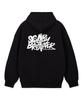 [Ap Studio X Scary Brothers Series 1] Oversized Wide Shoulder Hoodie_Black