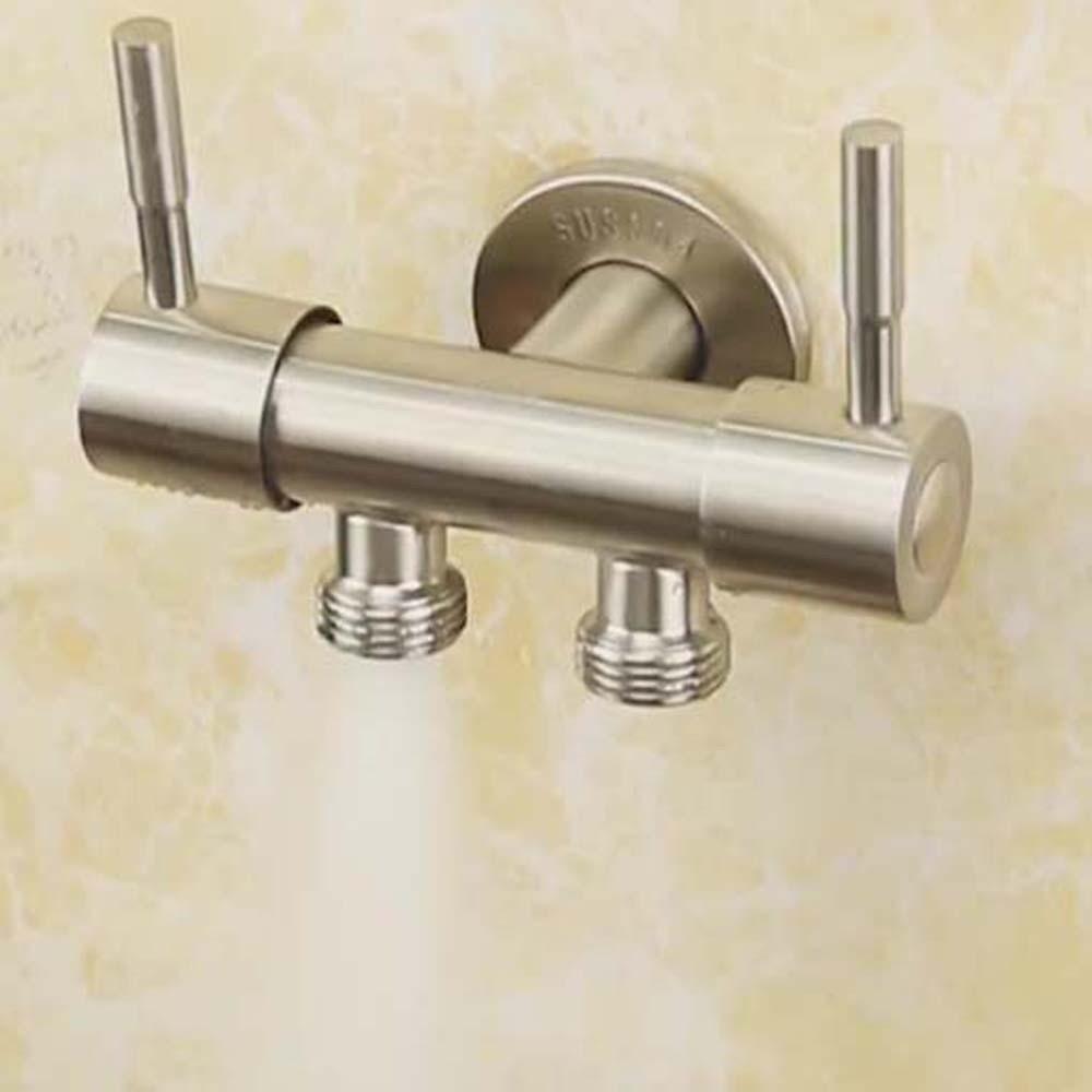 Prevent Water Leakage 3 Way Triage Valves T-Adapter Shower Tap Connector Household Hardware