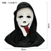 Screaming Ghost Mask Masquerade Horror Grim Reaper Headgear Halloween Party Prank Prop
