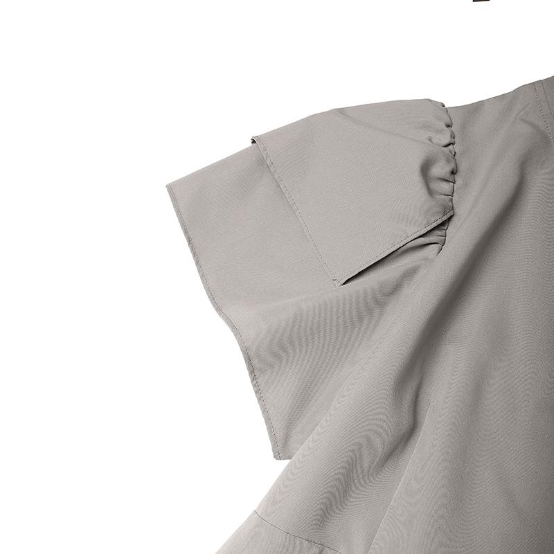 ZANZEA Womens Casual Stand Collar Short Sleeve Wide Leg Long Jumpsuits