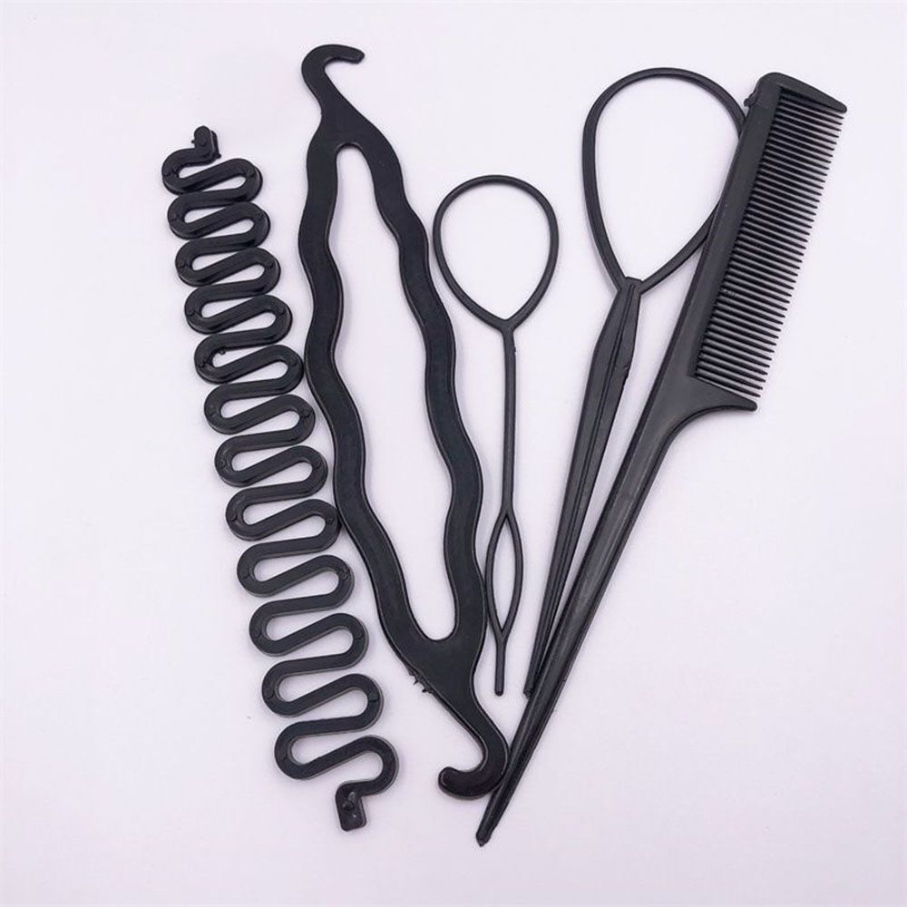 Twist Hair Roller Pull-through Hair Needle Hair Braiding Tools Hair Braider Kit Hair Dispenser