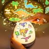 24TE 21 Slides Music Box Rechargeable Kid night Light 360 Rotating Lamp