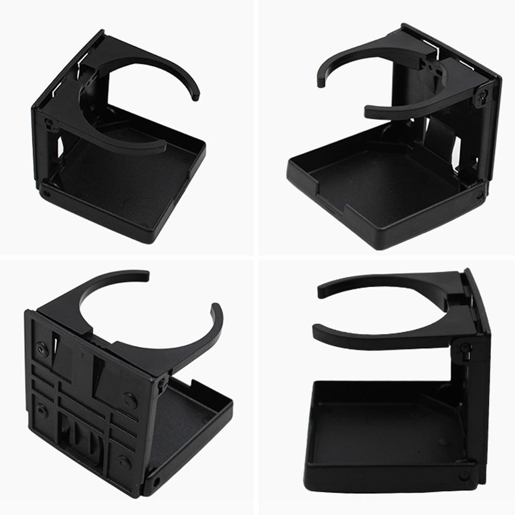 Car Folding Cup Holder Drink Holder Water Bottle Holder Front Cup Holder Stand for Car Boat Truck Yacht SUV RV Van Cup Tray