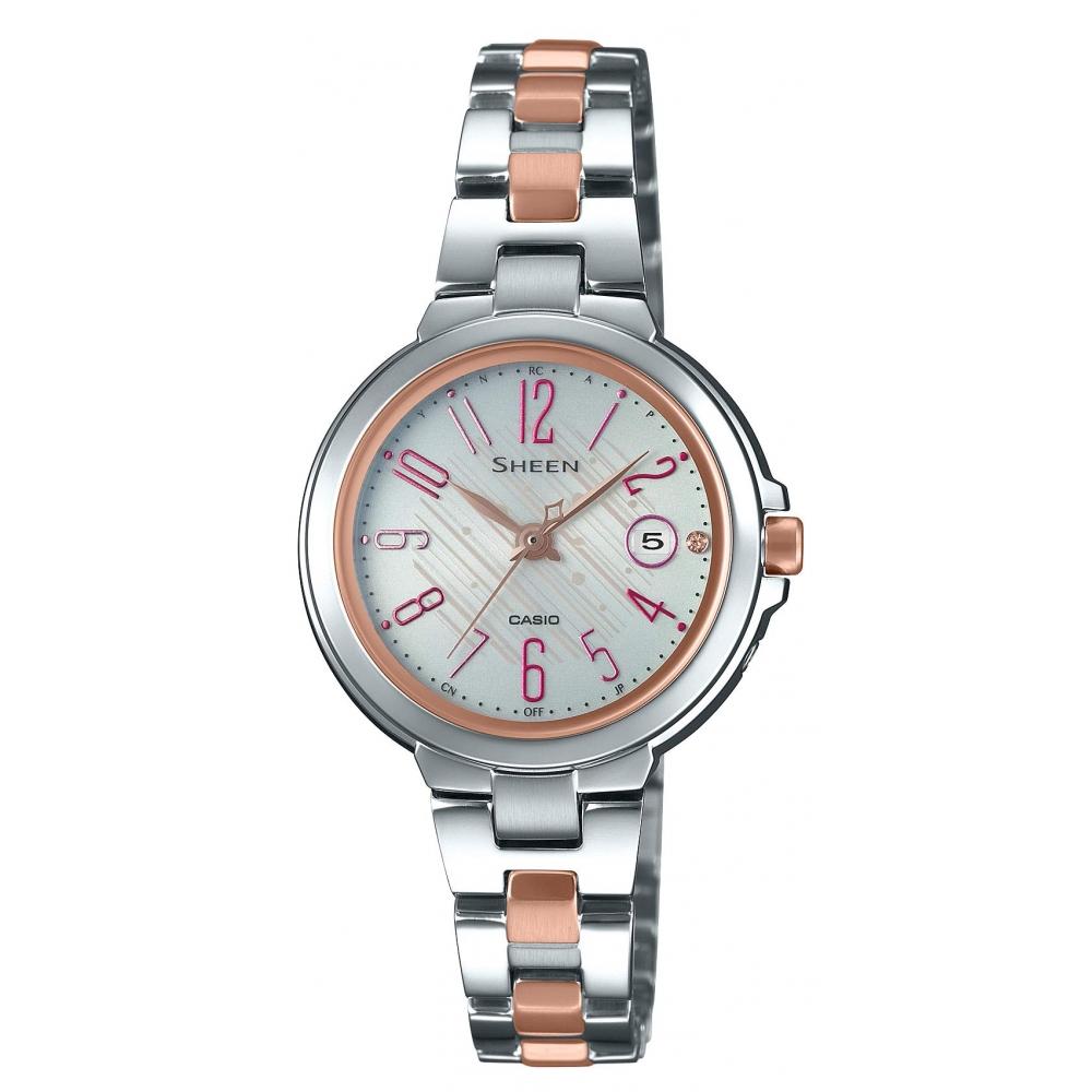 

[Casio] Вид на браслет [] Радиоуправляемая модель SHW 5100DSG 7AJF Ladies