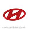 Car Steering Wheel Badge Logo Auto Badge Styling Decal Accessories For HYUNDAI i20 i30 Tucson i10 ix35 i40 Veloster Genesis Kona lh3