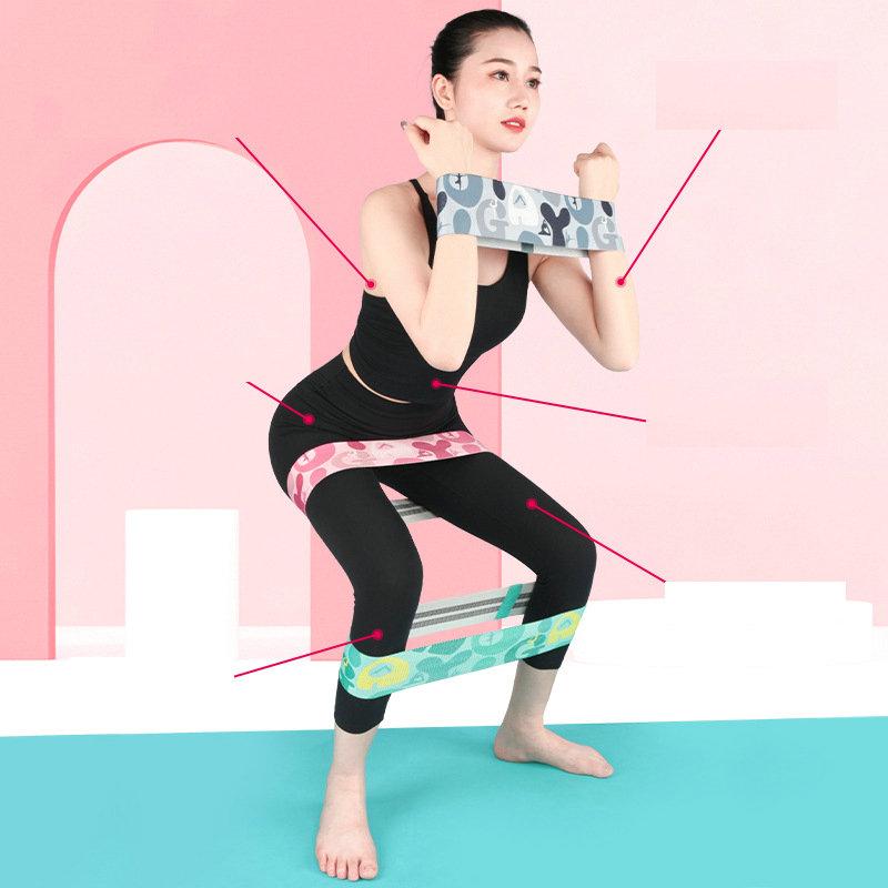 Yoga Resistance Band Fitness Elastic Band Hip Lift Squat Hip lift Band Tension Band Supplies