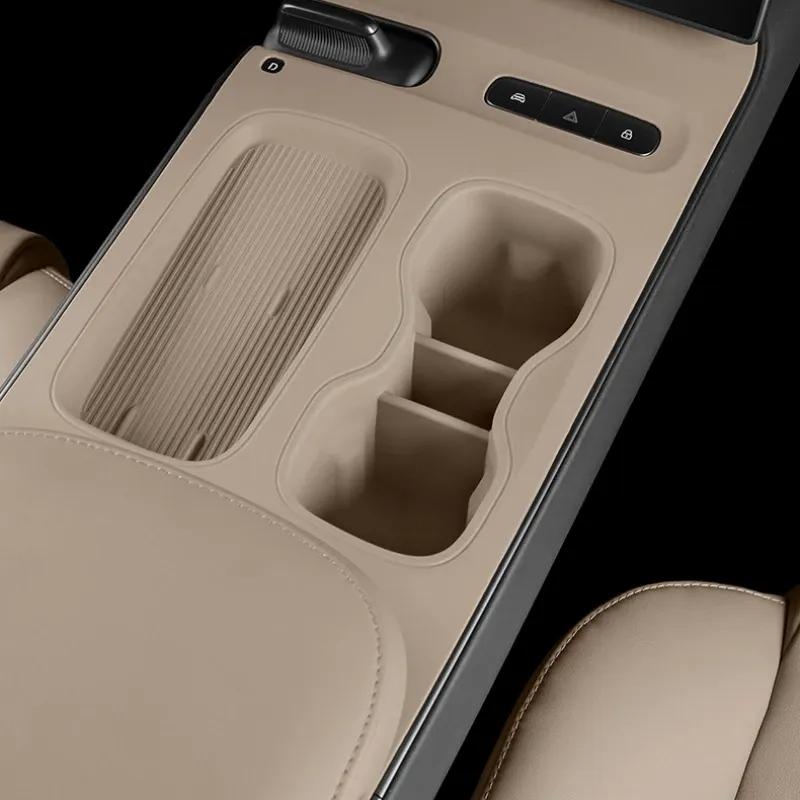 For NIO ET5 ET5T Central Control Gear Pad Wireless Water Filling Cup Silicone Pad Car Interior Modification Supplies