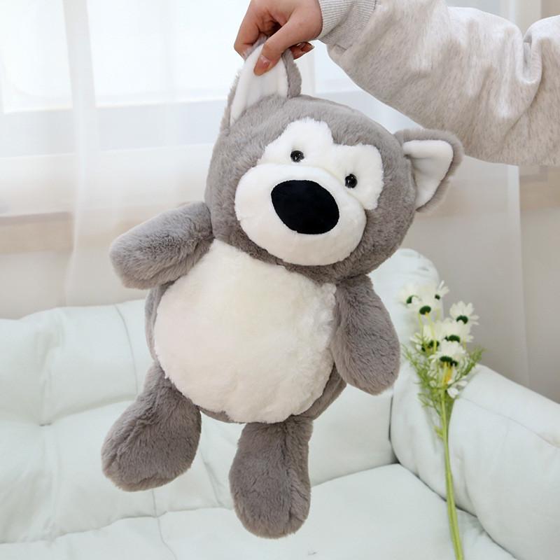 Lion Plush Toy Husky Doll Wholesale Cross-border Doll Panda Pillow Creative Birthday Gift 30cm