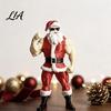 Creative Christmas Desktop Decor Muscular Santa Claus Figurine, Funny Hilarious Resin Strong Statue, Novelty Bodybuilder Decoration Collectible