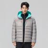 Unisex Winter Hooded Down Jacket Lightweight Thick Warm Puffer Coat Outerwear