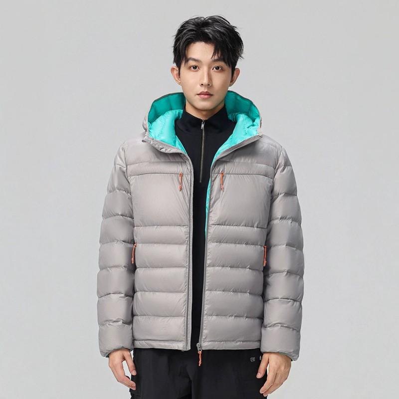 Unisex Winter Hooded Down Jacket Lightweight Thick Warm Puffer Coat Outerwear