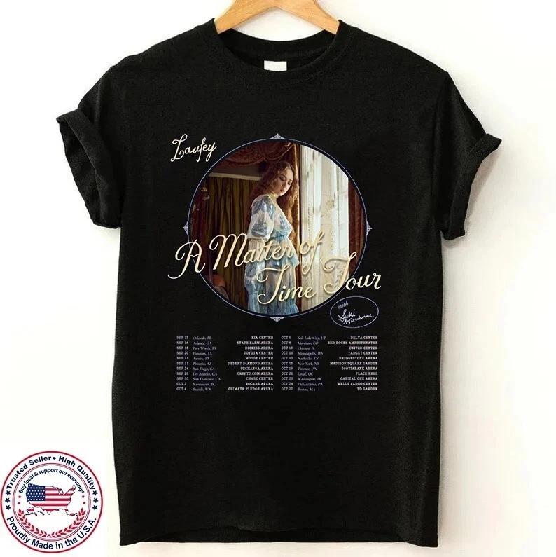 

Laufey A Matter of Time Tour North American T Shirt Full Size S-3XL 3XL