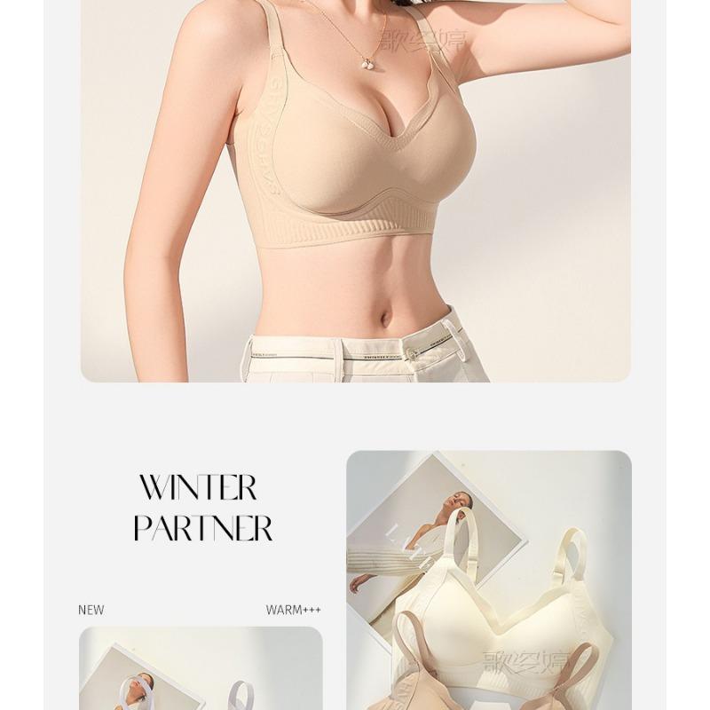 Women S Push Up Adjustable Bra High Waist Solid Color Underwear