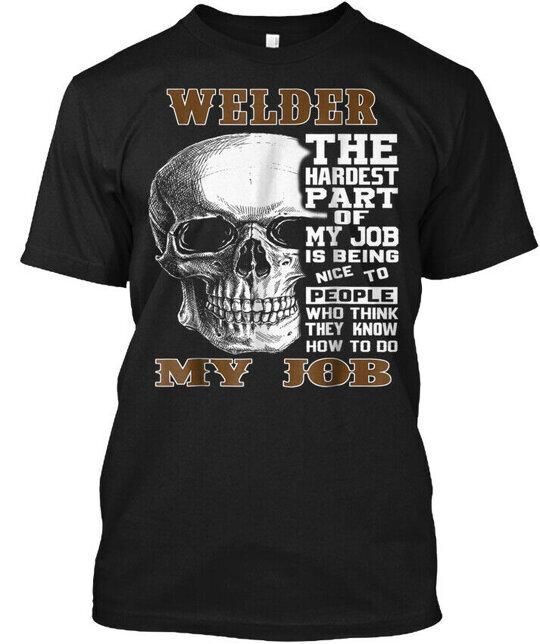 

Welder Funny T-Shirt Made in the USA Size S to 5XL S