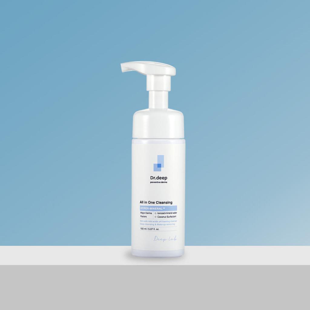 [Dr.deep] Hyper-Mineral Set(All-in-one Cleansing 150ml+Skin Toner 200ml) All-in-one Cleansing 150ml