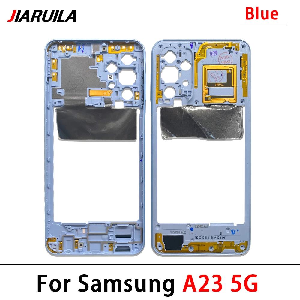 Middle Frame Bezel With Power Button for Samsung A23 4G 5G