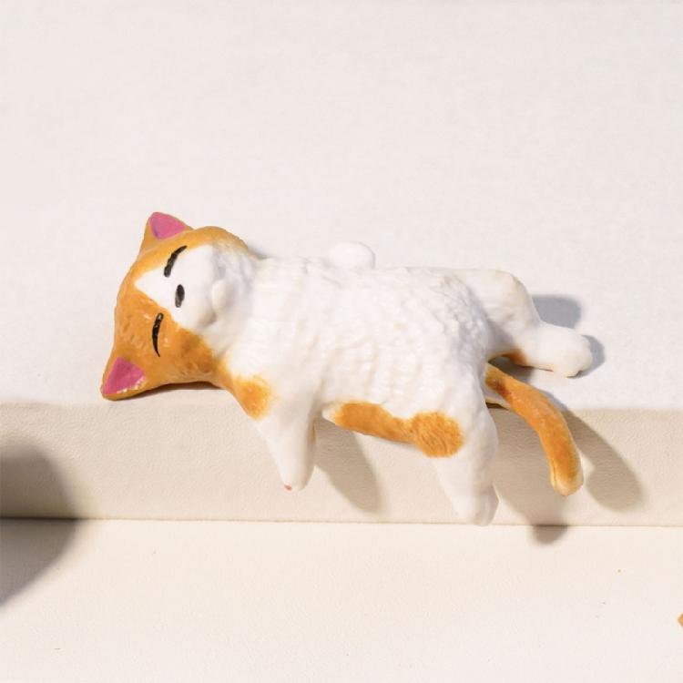 Cats Figurine Computer Monitor Decors Creative Car Accessories,Mascots Crafts Animal Collectible Figurine Home Decors