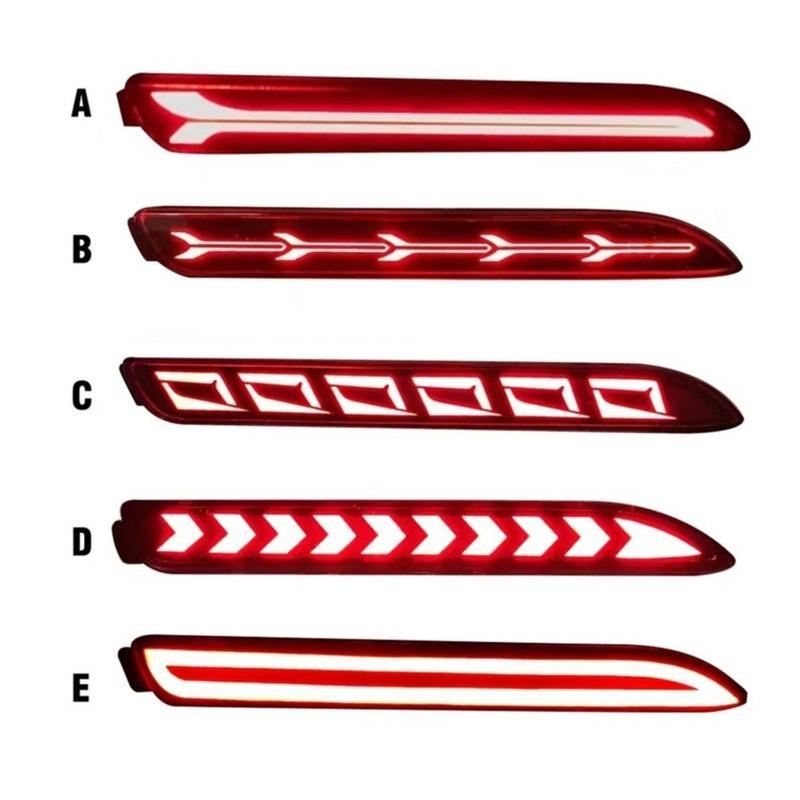 Sequential Turn Signal Light Compatible with Toyota RAV4   Car Accessories Auto Parts LED Turn Signal Brake Light Type E red shell