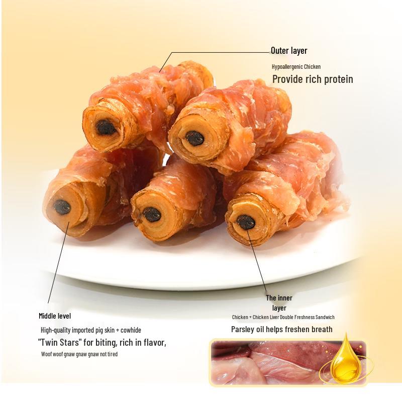 Little Fatty Paw Dog Dental Chew Sticks