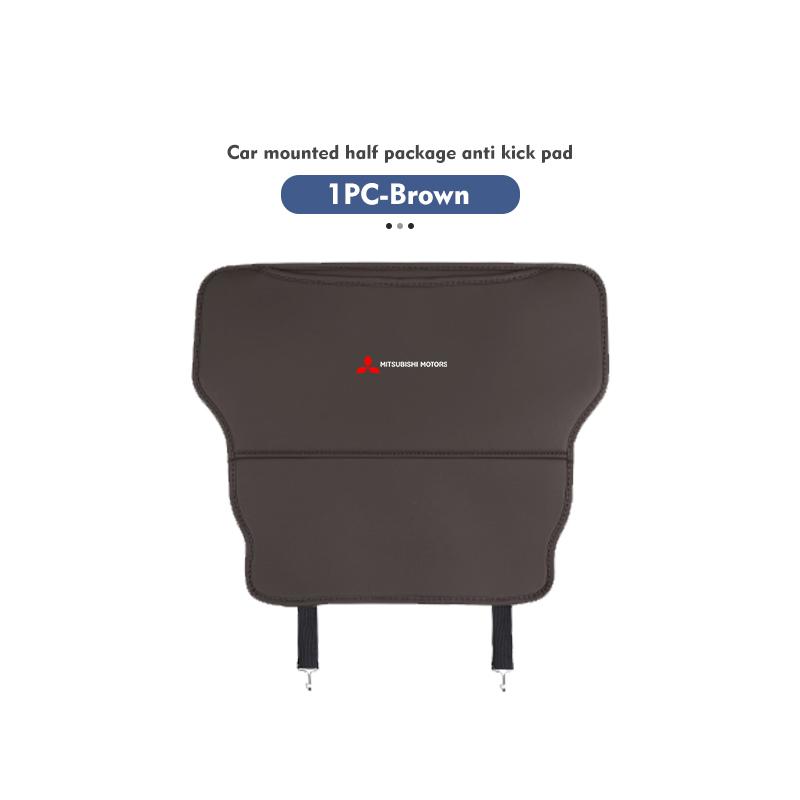 Car Half Pack Anti Kick Anti-dirty Mat Pad Interior Storage Bag Auto Accessories For Mitsubishi Outlander Lancer Eclipse Mirage