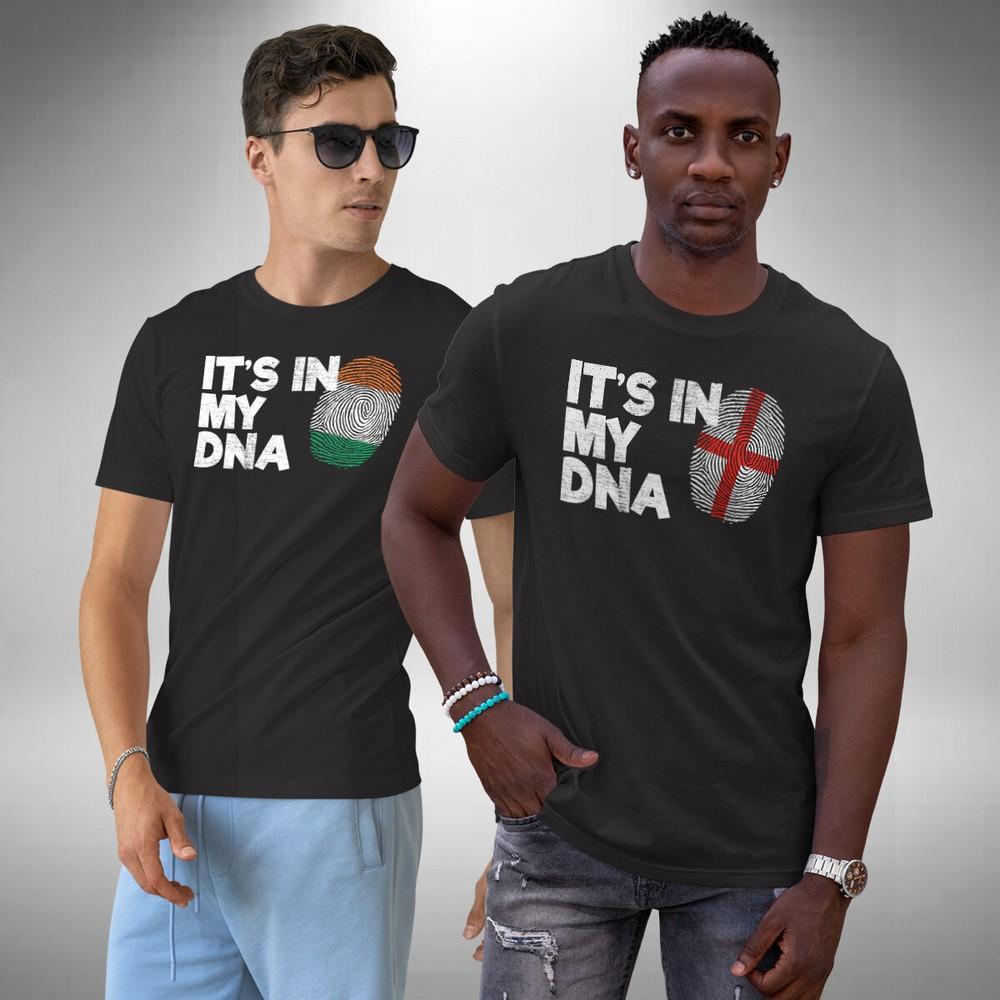 It's In My DNA T-Shirt Funny British India Pakistan Ireland Wales Small To 5XL