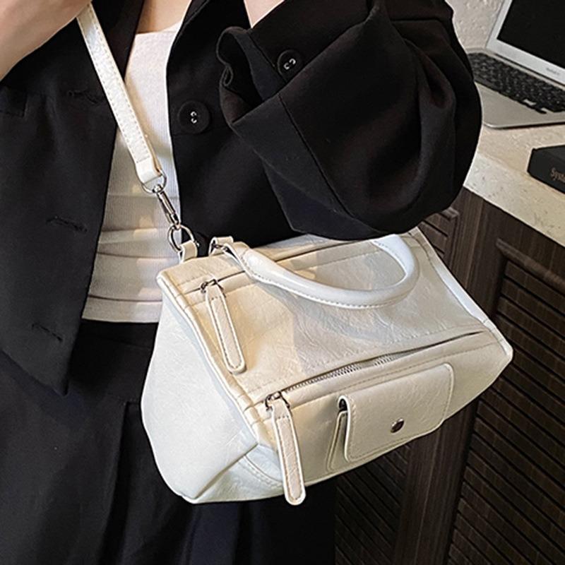 Niche Large-capacity Handbag Women's Autumn New High-value Fashionable Retro Shoulder Messenger Bag