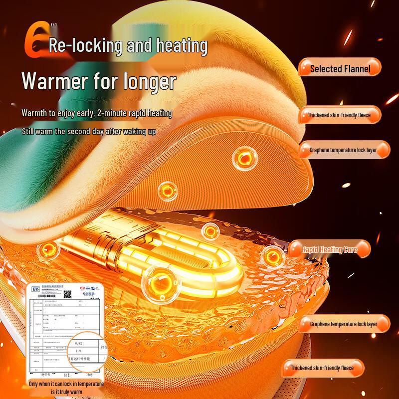 Rechargeable Plush Foot Warmer