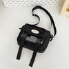 Large capacity shoulder bag women's new fashion transparent cute simple shoulder bag