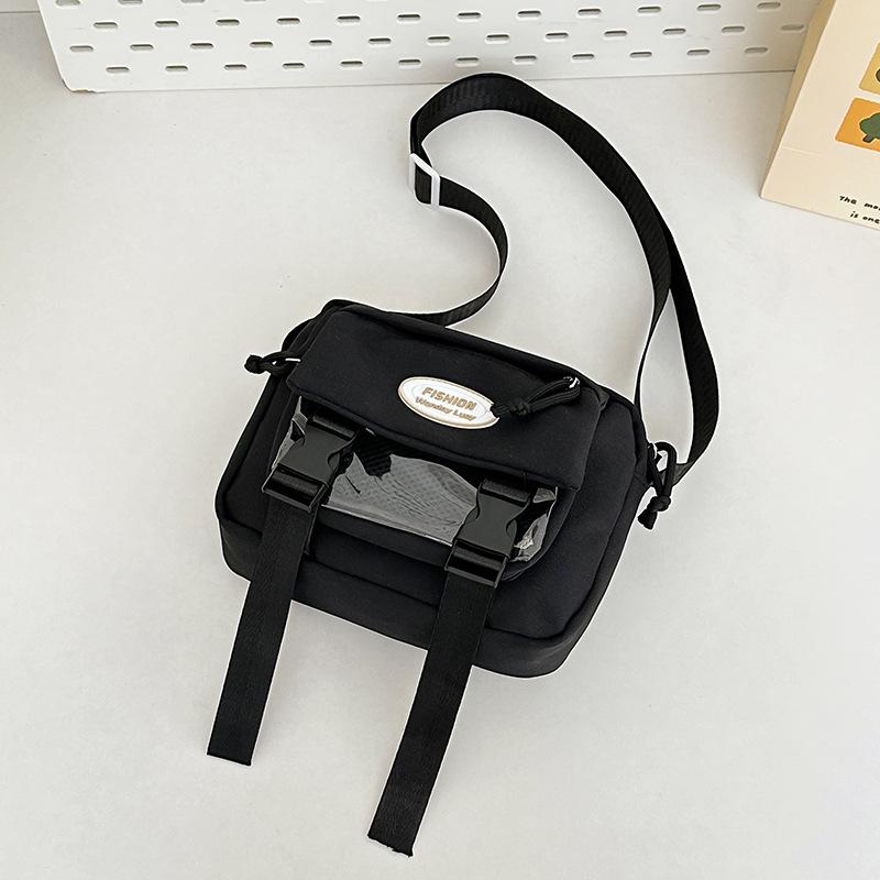 Large capacity shoulder bag women's new fashion transparent cute simple shoulder bag