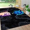 1Pc Cubes Expressions Colors Carpet Rug Customizable Soft Washable Antislip Home Living Room Sofa Mats Personalized Rug 091712