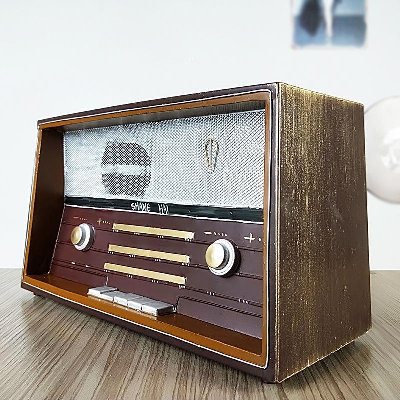 Vintage European Retro Radio TV Set