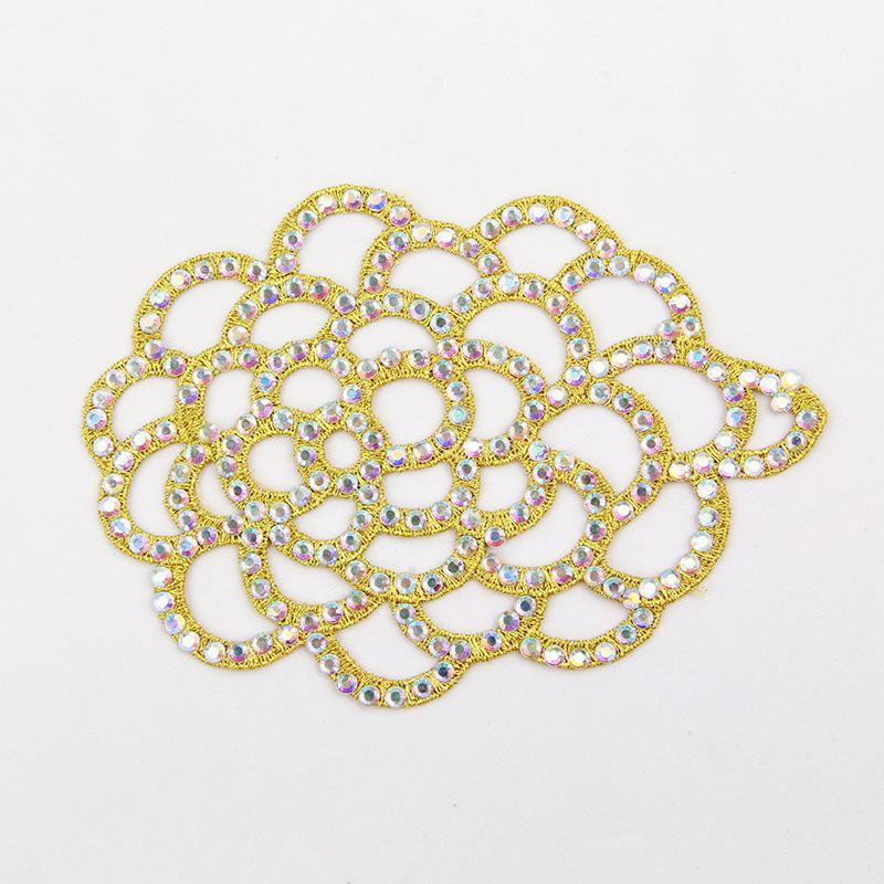 

Дэн Кай Головные уборы и украшения для латиноамериканских танцев для женщин и детей, Аксессуары для волос для выступлений со шпилькой золотой