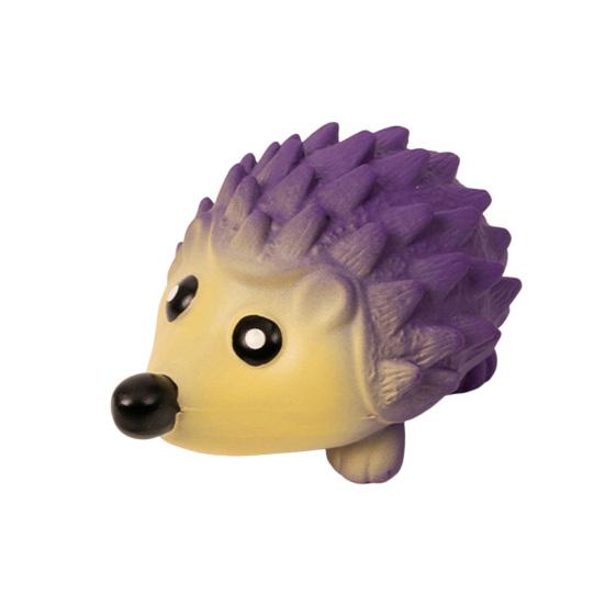 Kauspielzeug für Hunde, bissbar, weich, Cartoon-beständig, kreativ, für Hunde, Igelform, Zähneknirschen