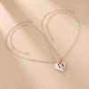 1 Pair Hug Couples Necklace Set Women Men Affectionate Hugging Pendant Love Snuggle Couple Matching Necklace Jewelry Anniversary Gift