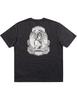 RVCA Skull Bonnet Short Sleeve T-Shirt in Dark Charcoal Unisex T-Shirt