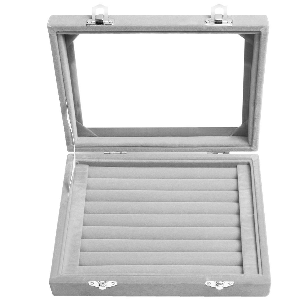 Velvet Finger Rings Rings Displays Case Korean Gift Box Jewelry Show Box Jewelry Packaging Storage