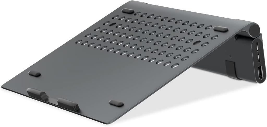 USB Hub PC Stand Compatible Laptop Docking Station HDMI Laptop Stand Dock 2 X 5Gbps Data Transfer PD Port 100W Quick Charging Hub PC Docking Stand