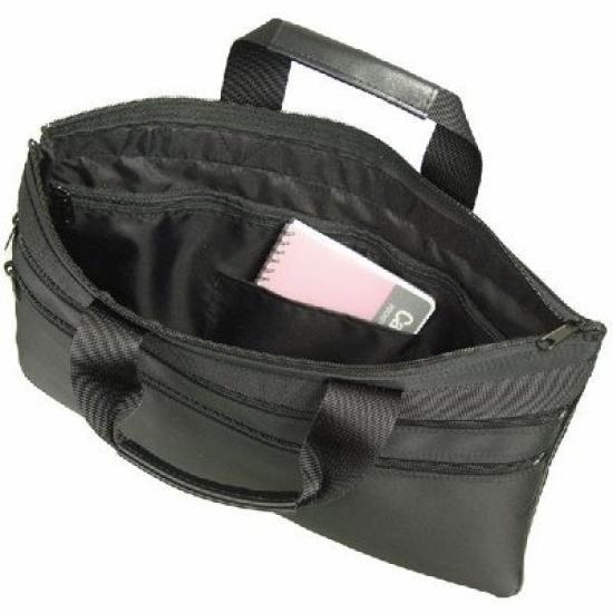 Gussetless Briefcase A4 File Made In Black [38cm, Compatible, Japan, Toyooka] 26289-01