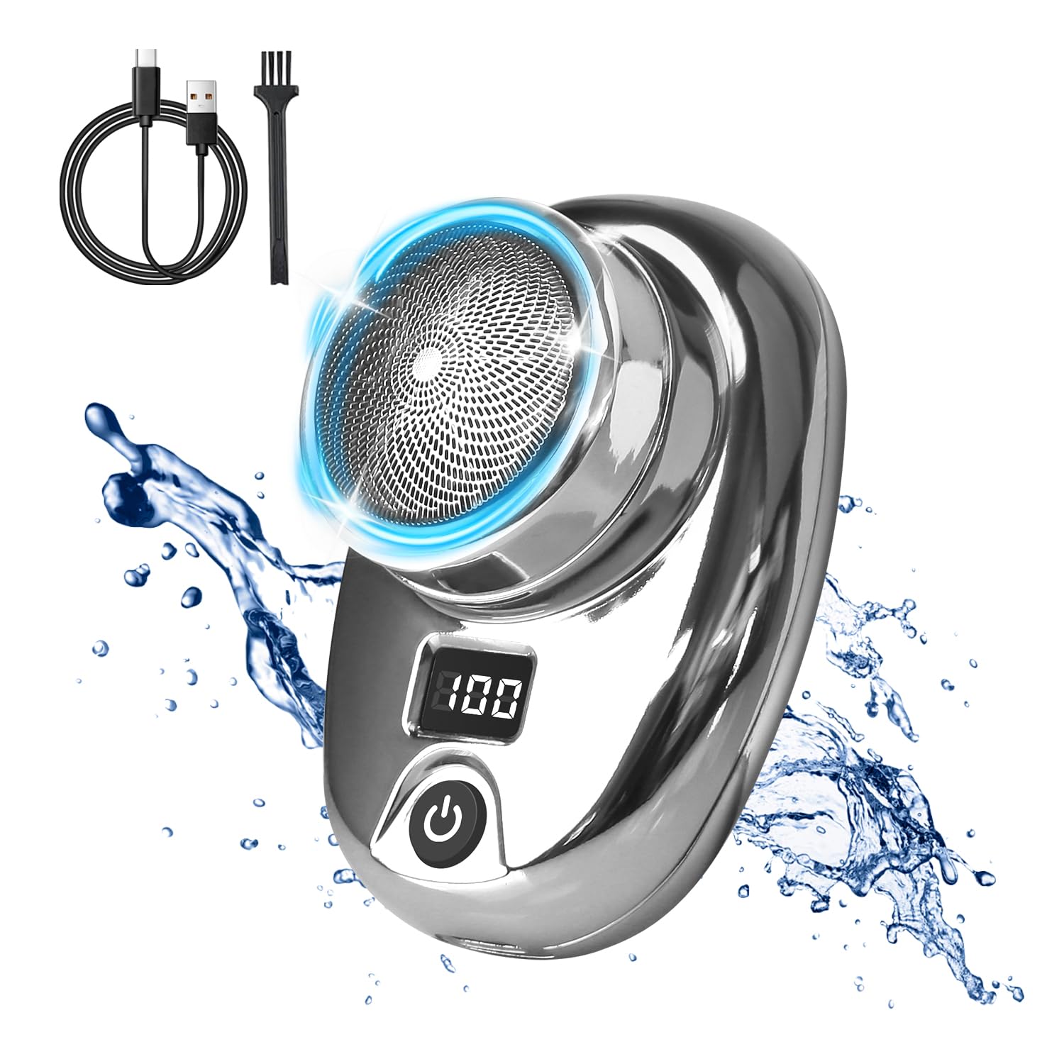 

Улучшенный близкий электрический небольшой электрический портативный высокоскоростной 6-скоростной светодиодный дисплей IPX7 в популярной бритвенной машине для мужчин [2024 Shaver]