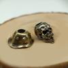 Helmet Skull Soldier Shape Lanyard Bead DIY Brass Paracord Bead Vintage Parachute Cord Beads for Bracelets Pendants