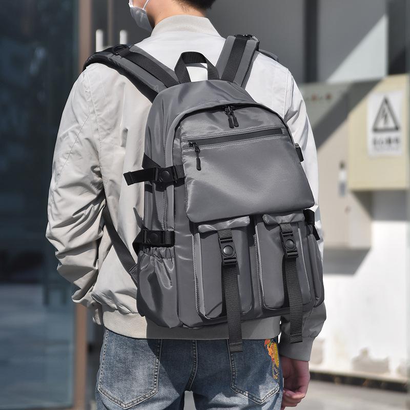 Backpack, New Fashion Trend Backpack, Casual College Student Schoolbag, Men's Large-capacity Computer Backpack.
