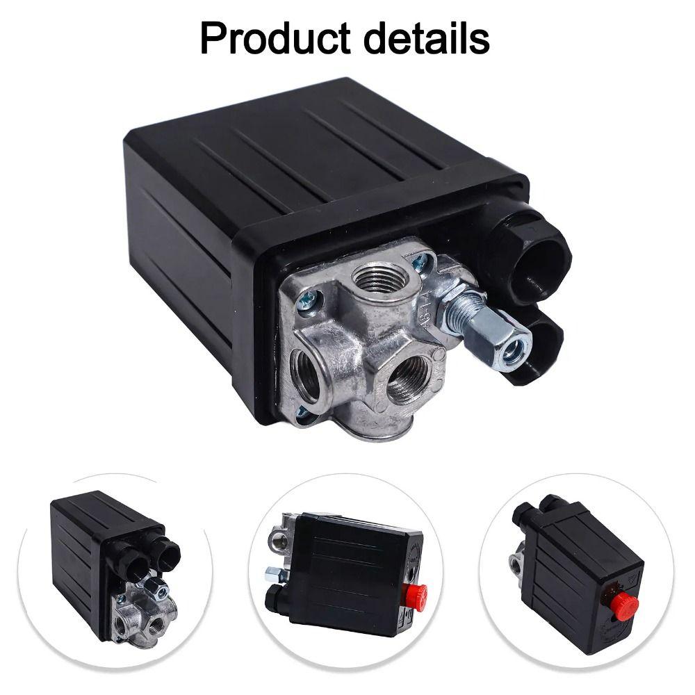 1/4-Port Manifold Automatic Air Pressure Switch  Electric Air Compressors