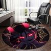Ethereal Red Eyed Demon Chair Mat   Round Carpet for Home Decor, Office, Living Room, Bedroom Gift0154b