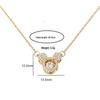 Agile Mickey Titanium Steel Clavicle Necklace – Trendy Korean Style Pendant for Women