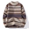 Men's Autumn/Winter Casual Half-High Collar Knitted Sweater