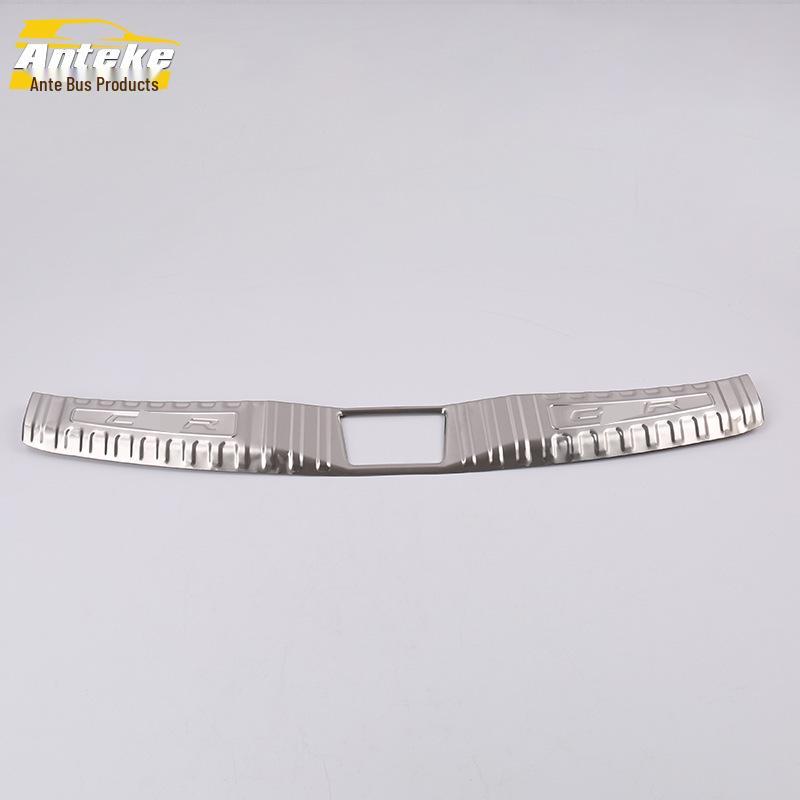 18 CHR Tylna płyta ochronna: Pedał Ochronny Klapy Bagażnika Ze Stali Nierdzewnej Dekoracyjny Cekin.