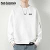 Mark Fairwhale Men's Round Neck Long-Sleeve Casual Sweatshirt