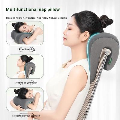 Office Chair Headrest Pillow Head Neck Shoulder Support Cushion Ergonomic Neck Rest Pillow Memory Foam Nap Sleeping Pillow
