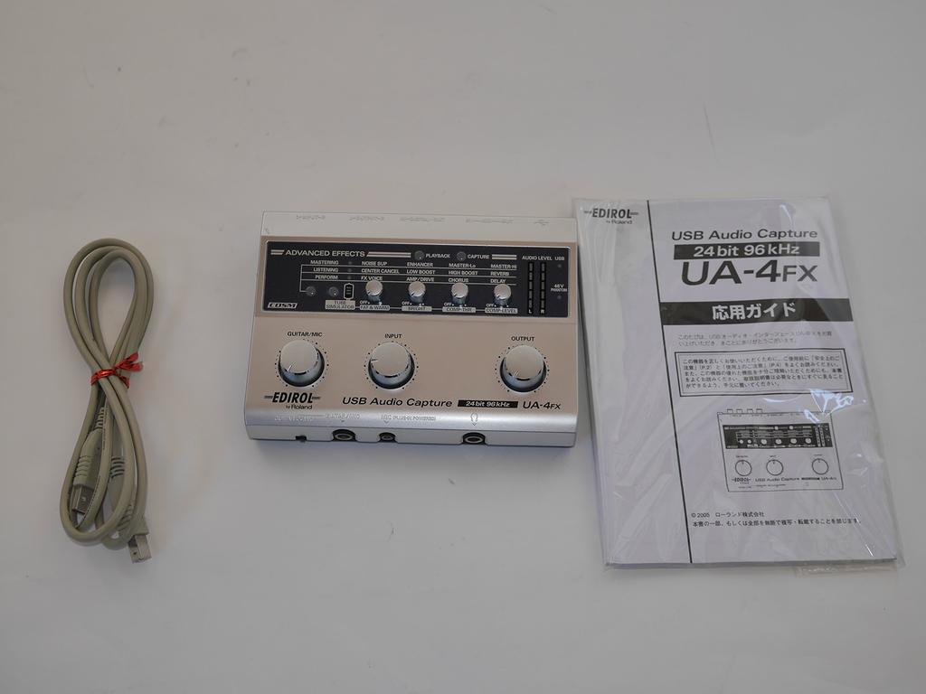EDIROL USB Audio Capture UA-4FX